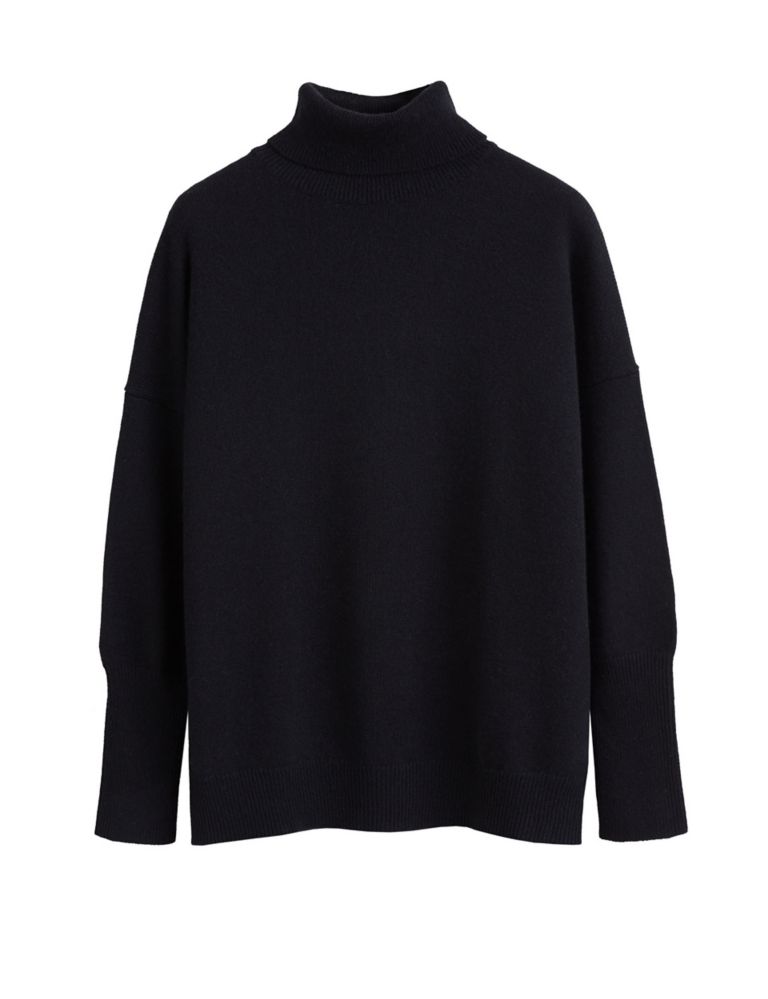 Pure Cashmere Roll Neck Jumper 2 of 3