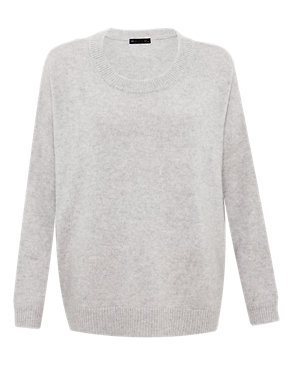 Pure Cashmere Side Zip Jumper Image 2 of 6
