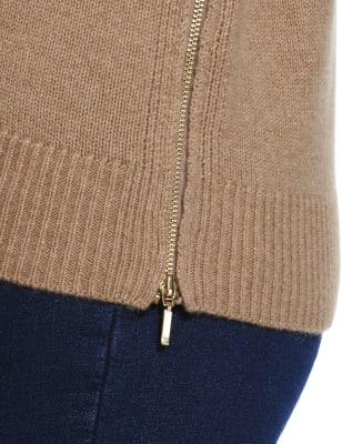 jumper with side zips