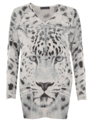 Leopard print jumper on sale m&s