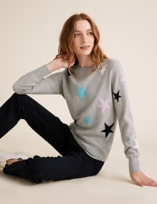 m&s ladies cashmere jumpers