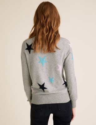 Cashmere on sale star sweater