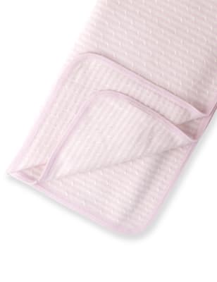 Pure Cashmere Striped Blanket in Gift Box Autograph M S