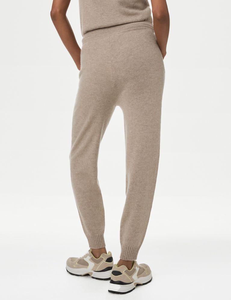 Pure Cashmere Tapered Ankle Grazer Joggers 5 of 6