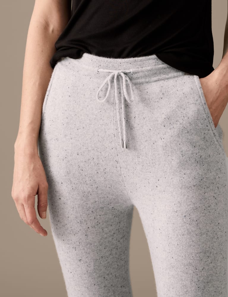 Pure Cashmere Textured Joggers 5 of 6