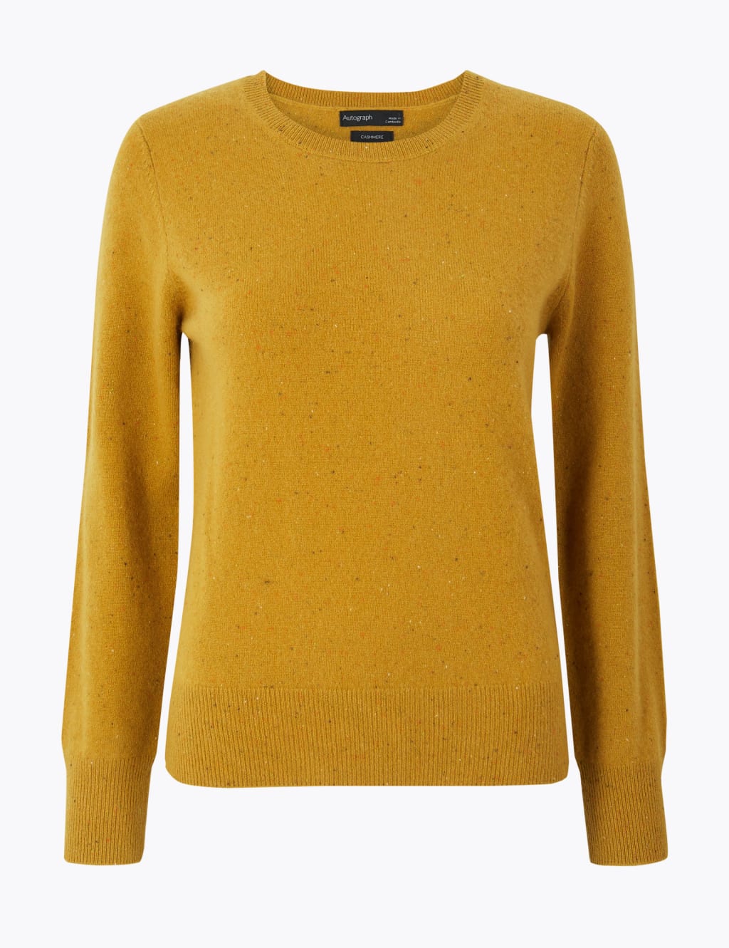 Pure Cashmere Textured Jumper Autograph M&S
