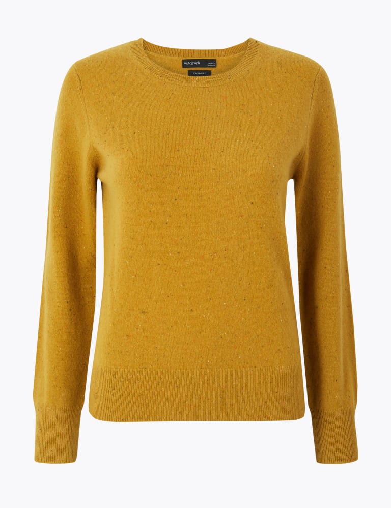 Pure Cashmere Textured Jumper Autograph M&S