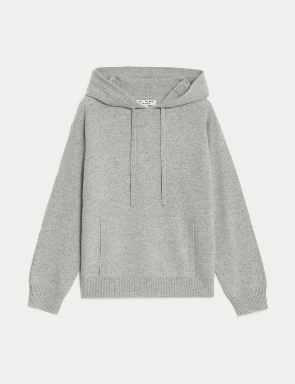 Pure Cashmere Textured Relaxed Hoodie 1 of 7