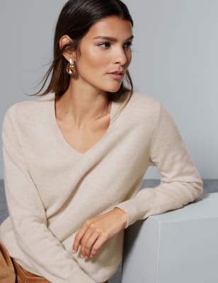 marks and spencer women's cashmere jumpers
