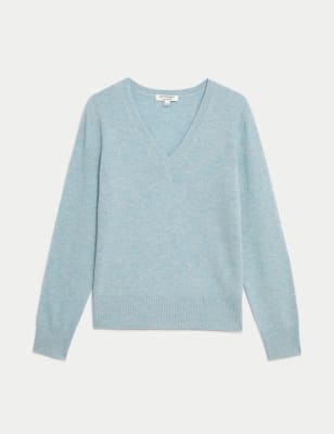 Pure Cashmere V-Neck Jumper Autograph at M&S