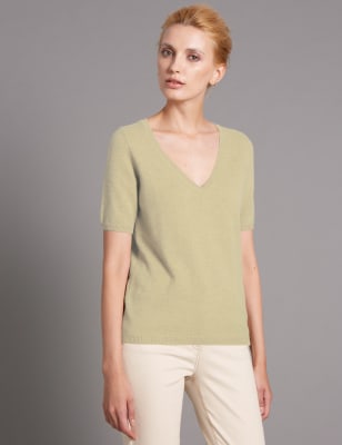 M&s short 2025 sleeve jumpers