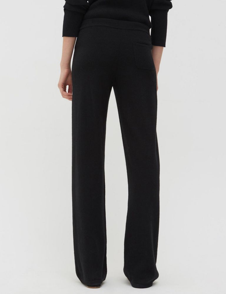 Pure Cashmere Wide Leg Joggers 5 of 5