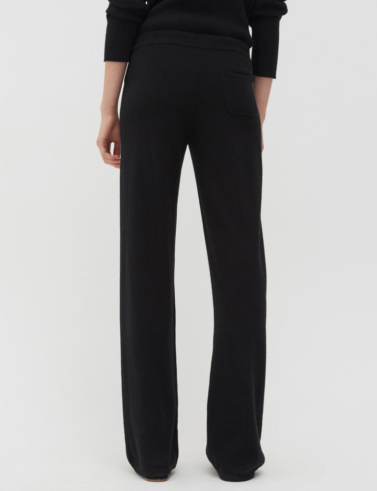 Pure Cashmere Wide Leg Joggers Chinti Parker M S