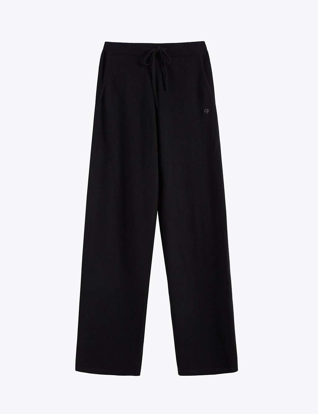 Pure Cashmere Wide Leg Joggers 1 of 5