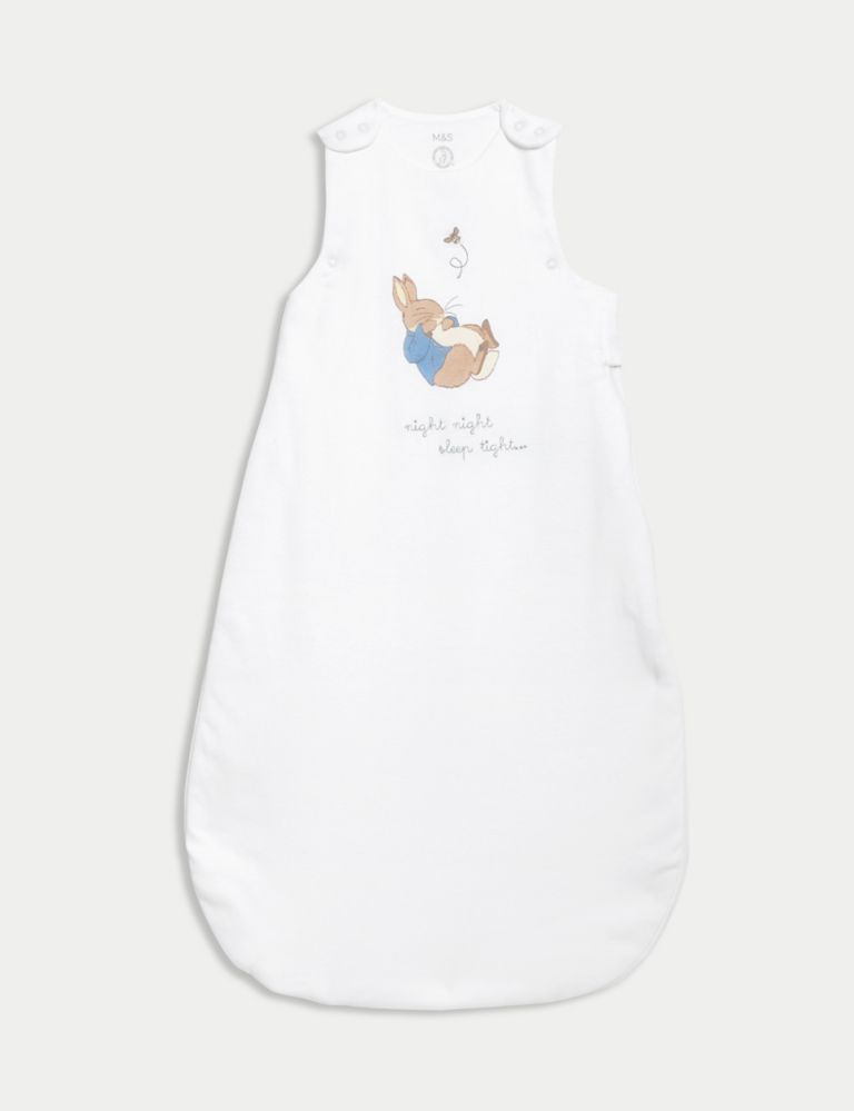 Pure Cotton 1.5 Tog Peter Rabbit™ Sleeping Bag (0-36 Mths) 1 of 3