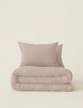 Pure Cotton 180 Thread Count Duvet Cover Image 2 of 4