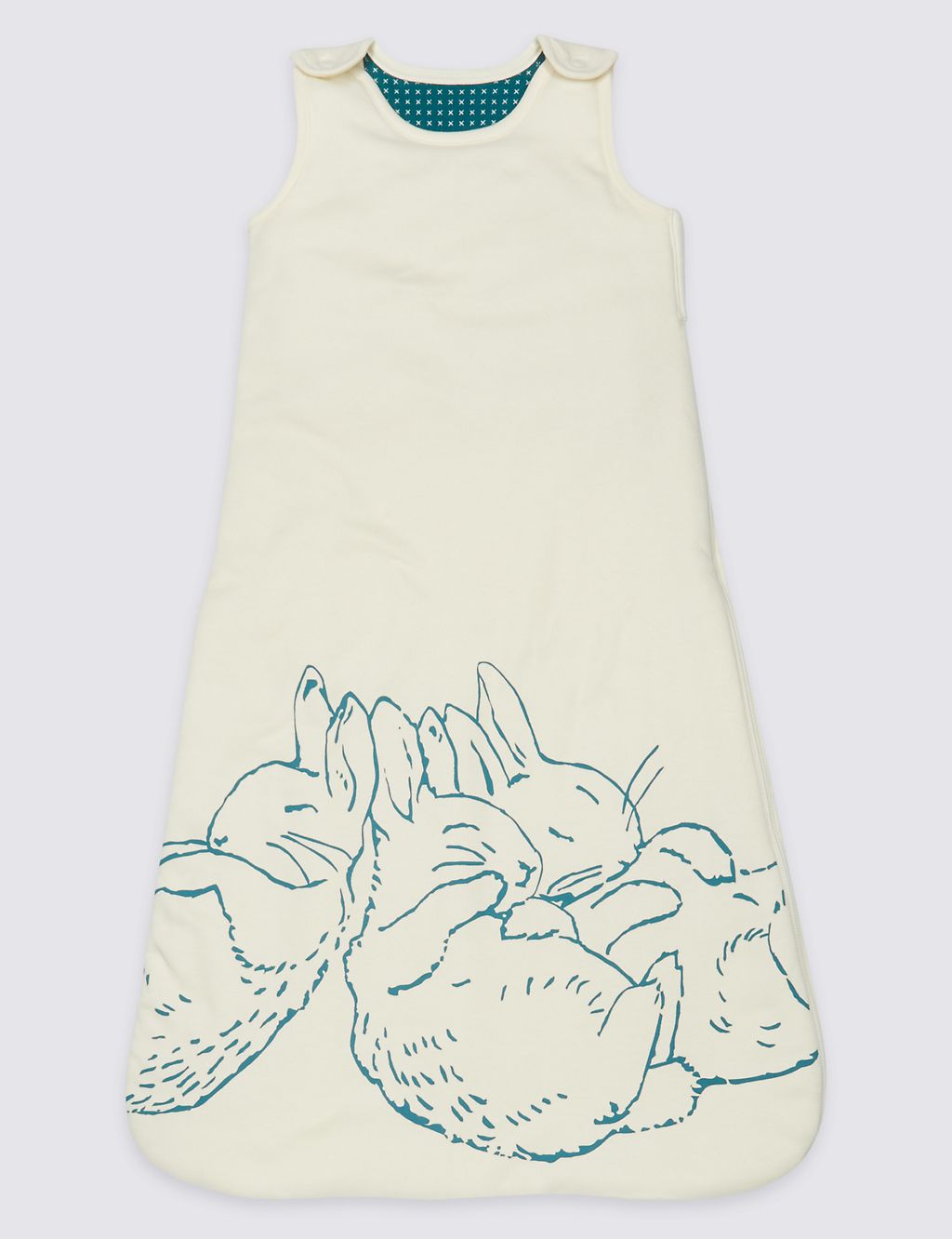 Pure Cotton 2.3 Tog Peter Rabbit™ Sleeping Bag 1 of 5