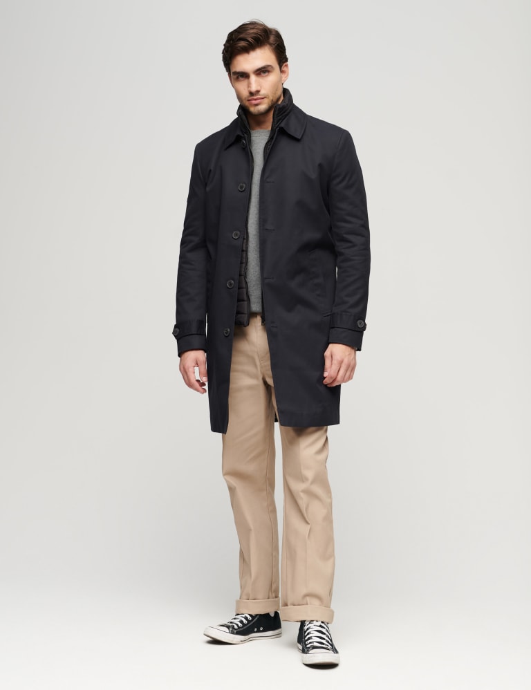 Mens cotton shop car coat