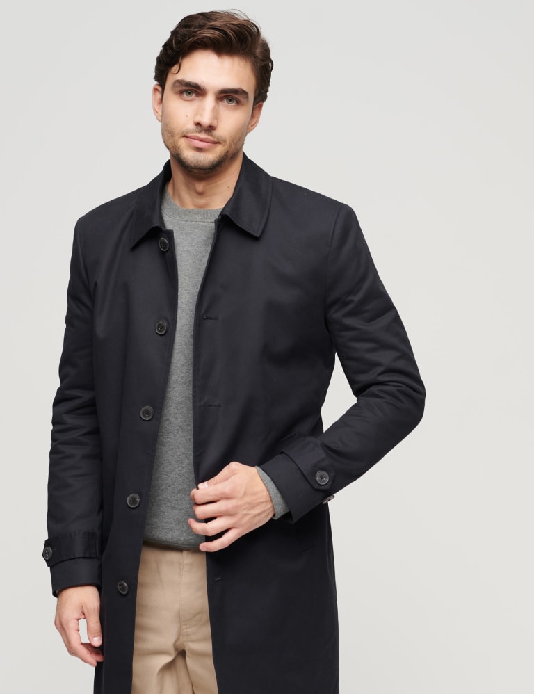 Pure Cotton 2 in 1 Car Coat Superdry M S