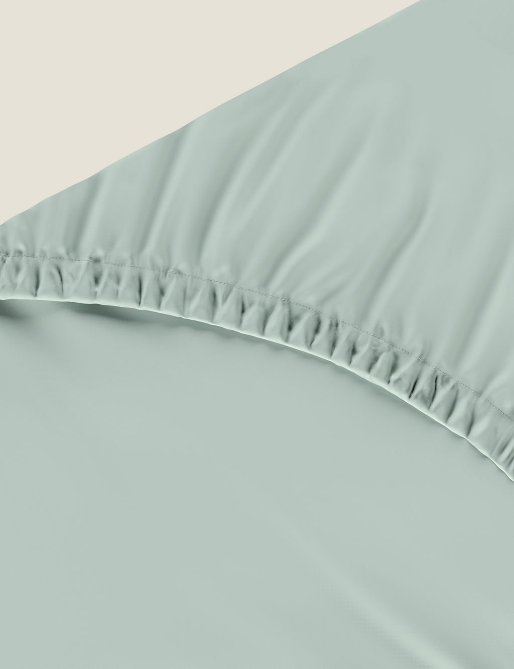 Pure Cotton 300 Thread Count Deep Fitted Sheet 1 of 4