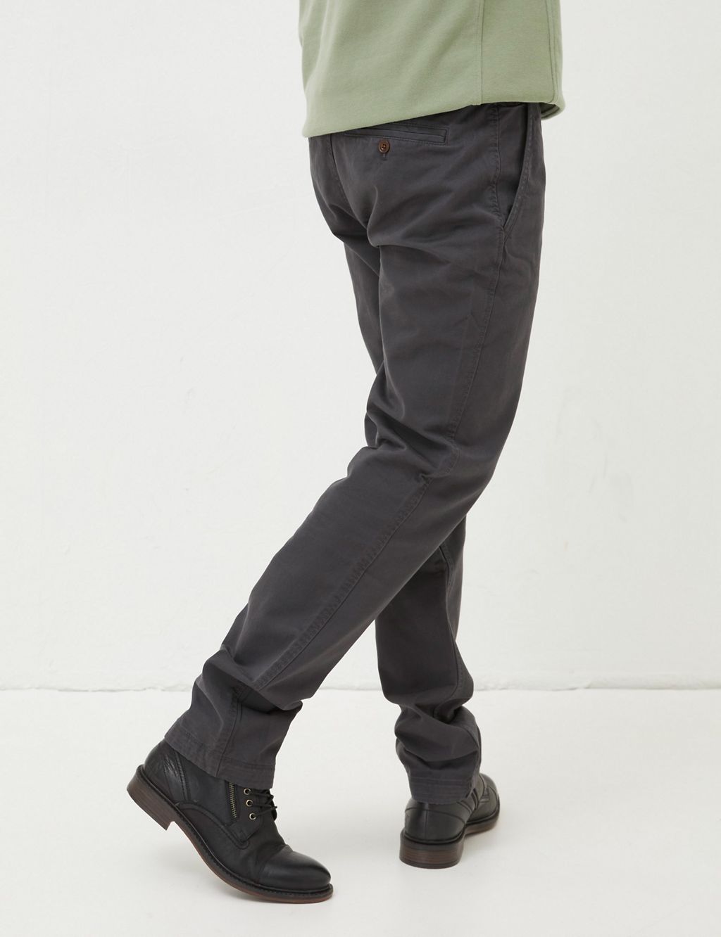 Pure Cotton 5 Pocket Chinos 4 of 5