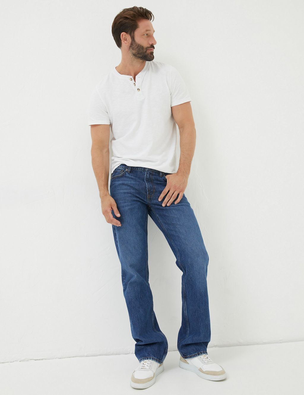 Pure Cotton 5 Pocket Jeans 3 of 5