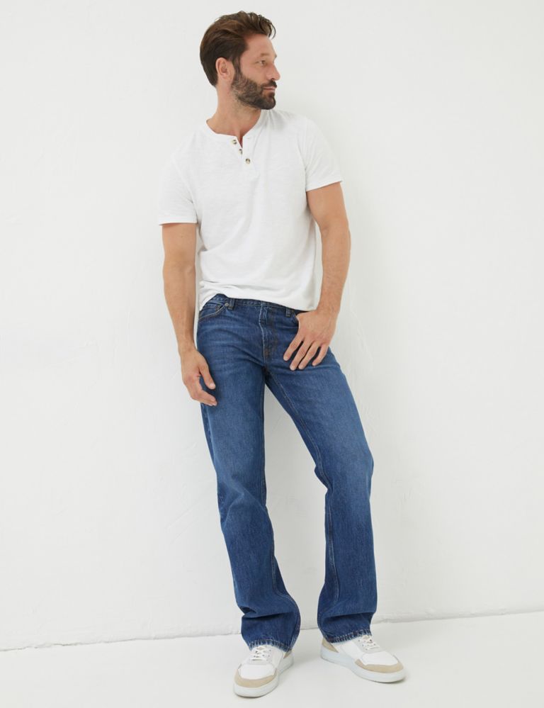 Pure Cotton 5 Pocket Jeans 1 of 5