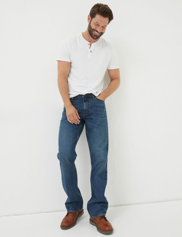 Pure Cotton 5 Pocket Jeans 1 of 5
