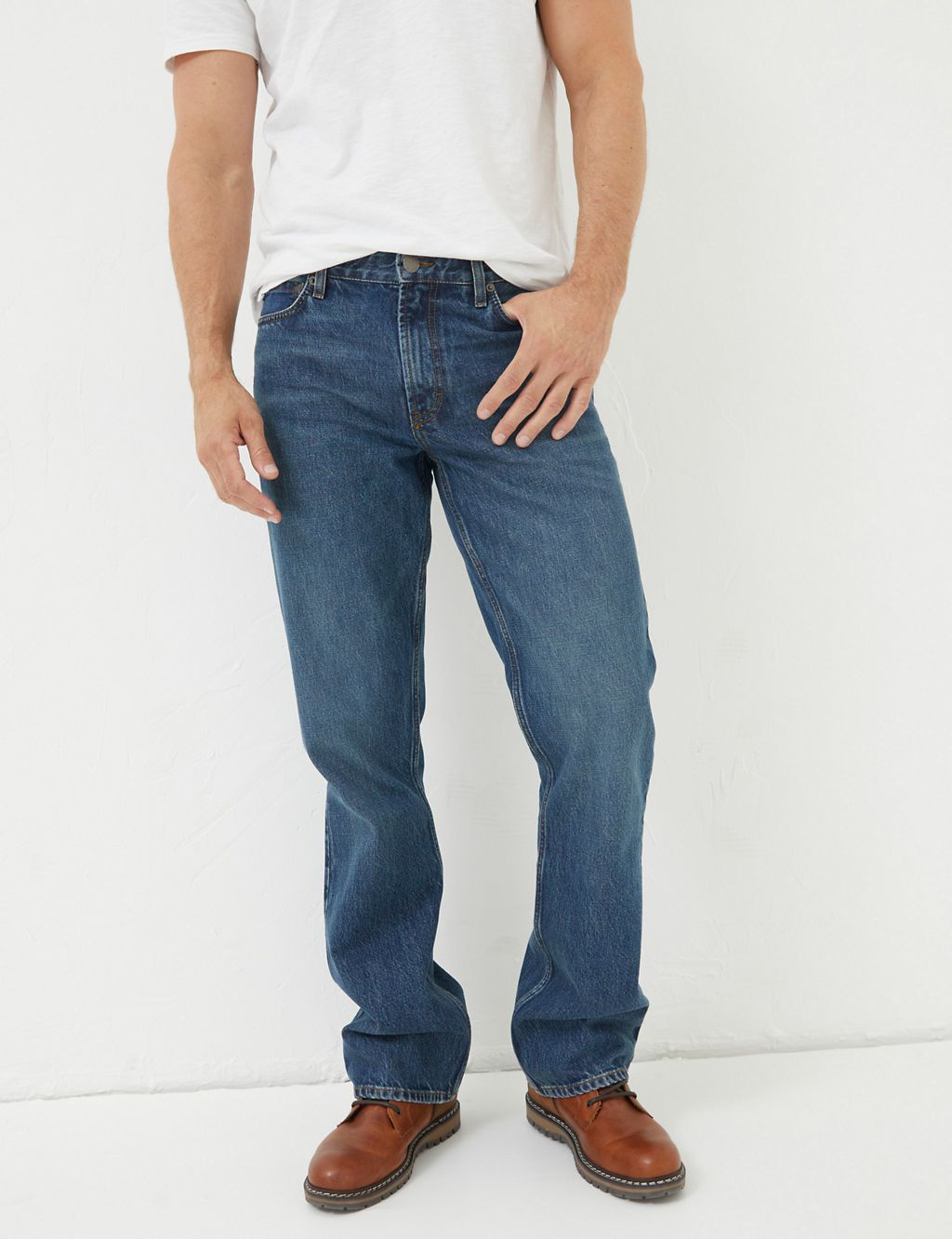 Pure Cotton 5 Pocket Jeans 2 of 5
