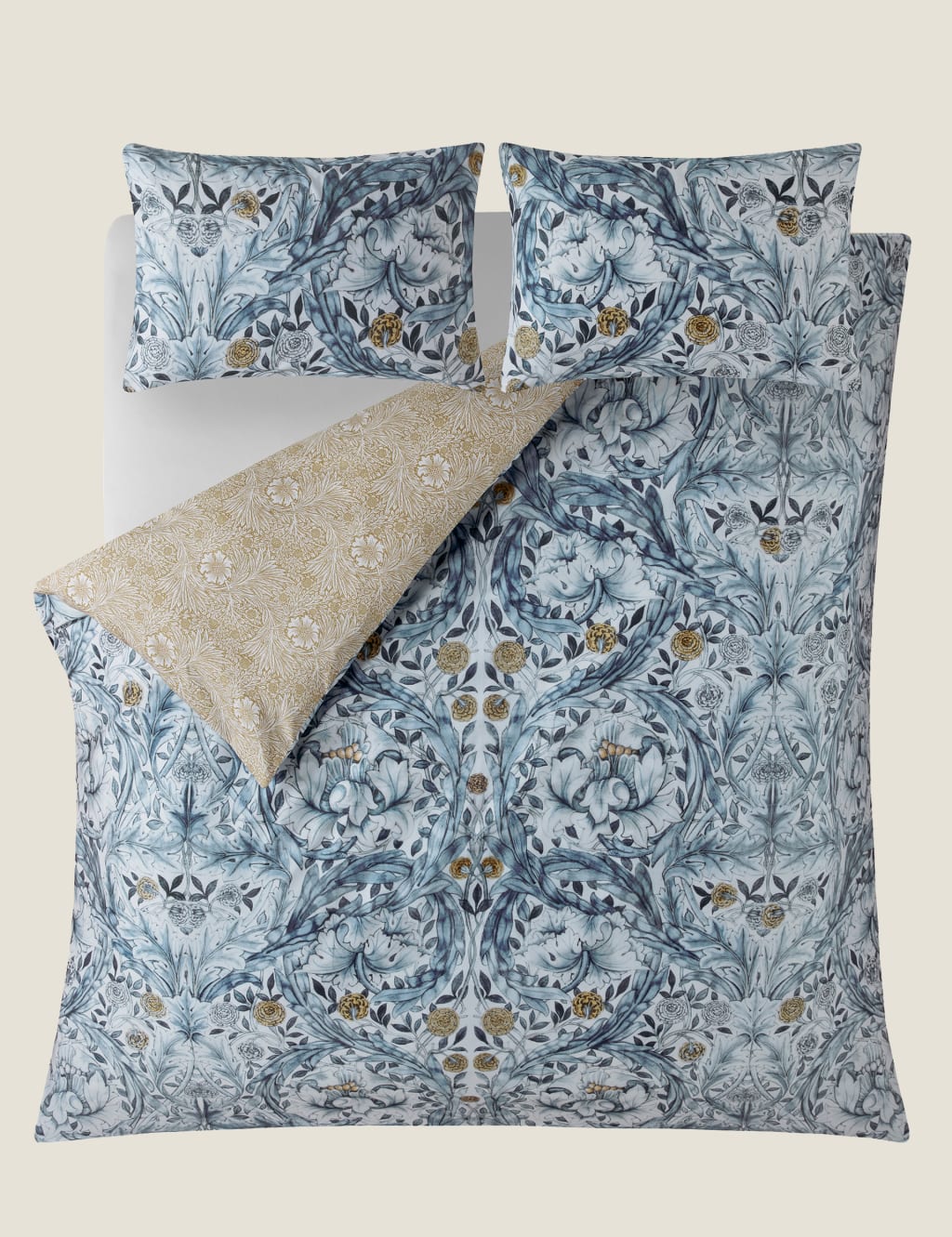 Pure Cotton African Marigold Bedding Set William Morris At Home M&S