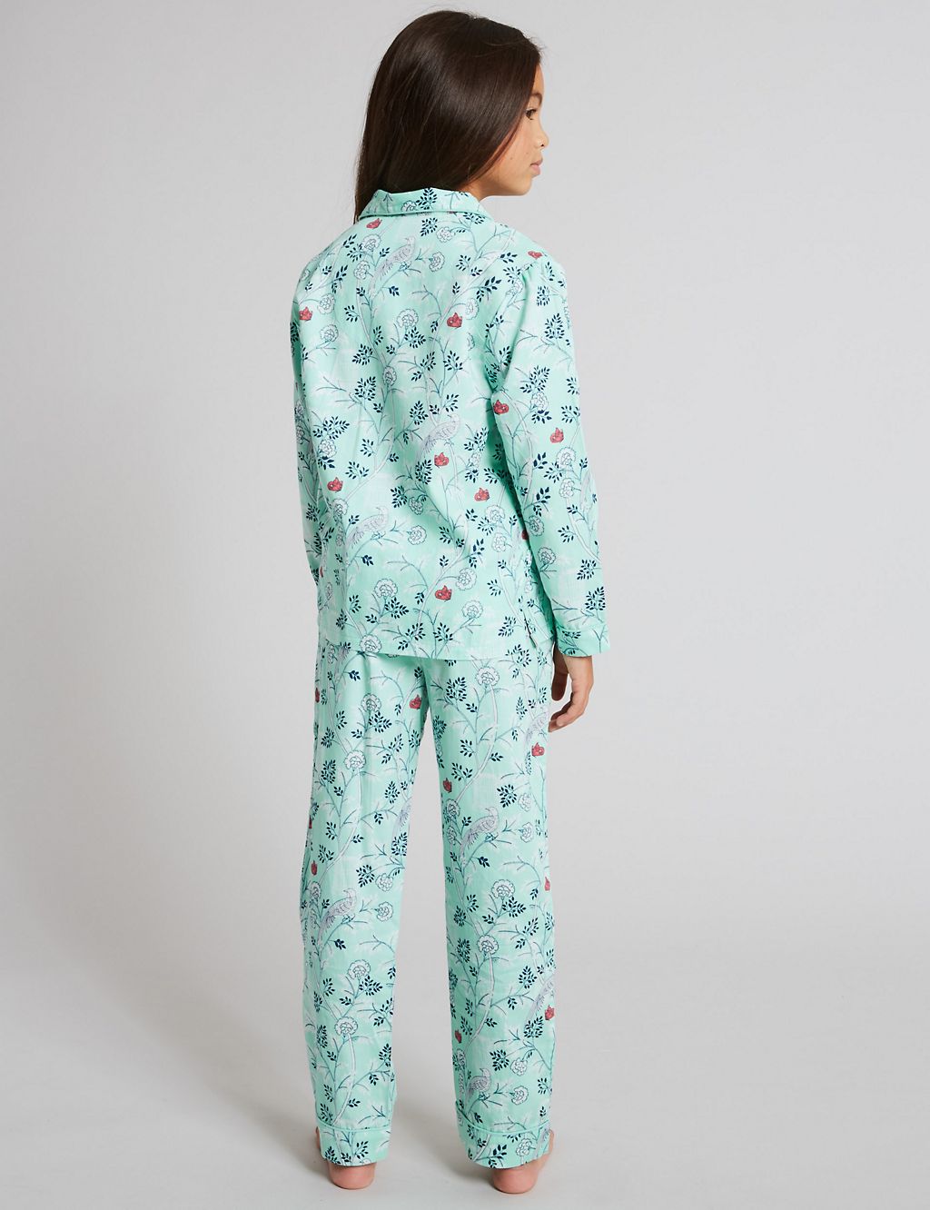 Pure Cotton All Over Print  Pyjamas (1-16 Years) 2 of 4