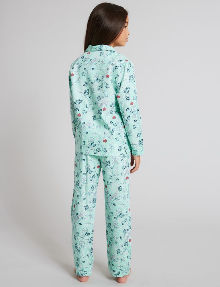 Pure Cotton All Over Print  Pyjamas (1-16 Years) 3 of 4