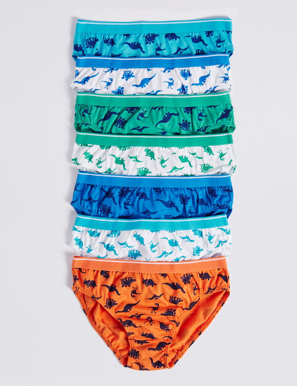 Pure Cotton All Over Print Briefs (18 Months - 8 Years) 1 of 2