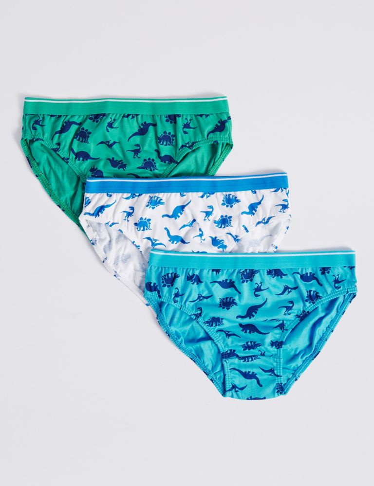 Pure Cotton All Over Print Briefs (18 Months - 8 Years) 2 of 2