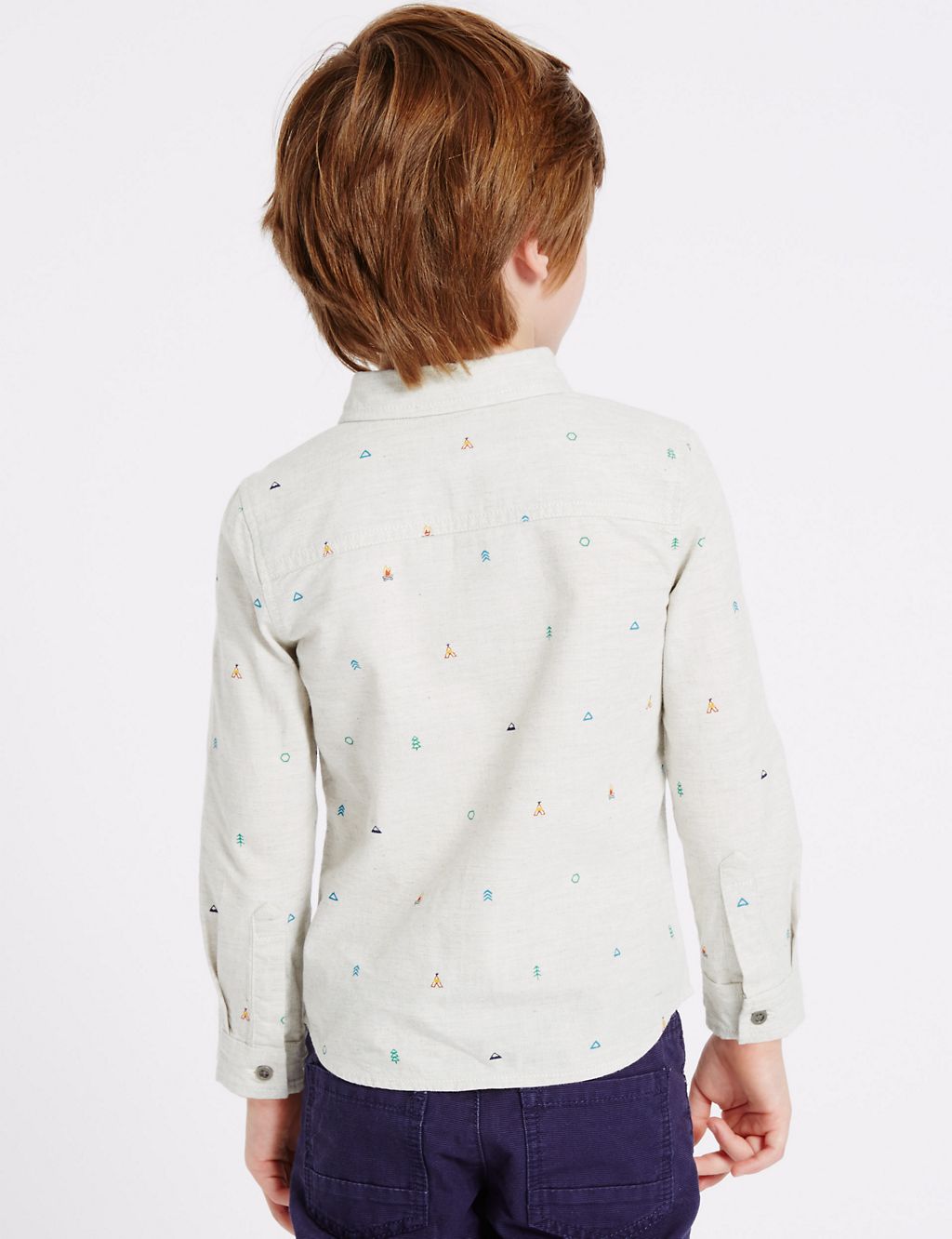 Pure Cotton All Over Print Shirt (3 Months - 5 Years) 2 of 5