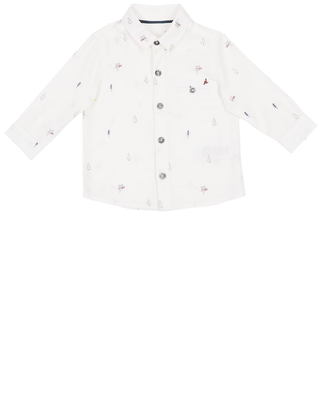 Pure Cotton All Over Print Shirt 4 of 5
