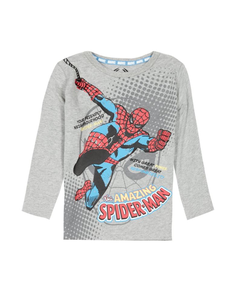 Pure Cotton Amazing Spider-Man™ T-Shirt (2-8 Years) 2 of 3