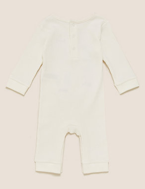 Pure Cotton Animal All In One (7lbs- 12 Mths) Image 2 of 3