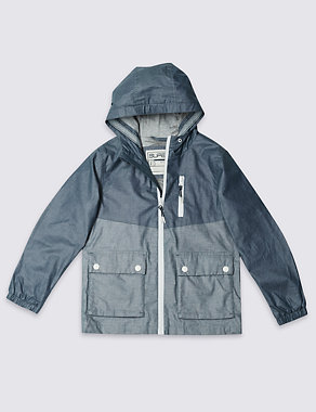 Pure Cotton Anorak Jacket (3-14 Years) Image 2 of 3