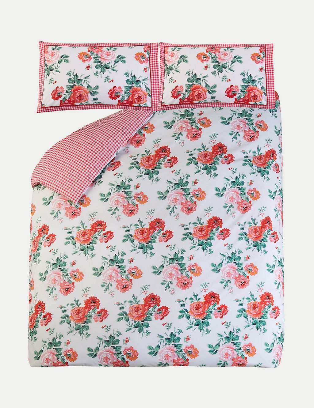 Pure Cotton Archive Rose Bedding Set 2 of 4