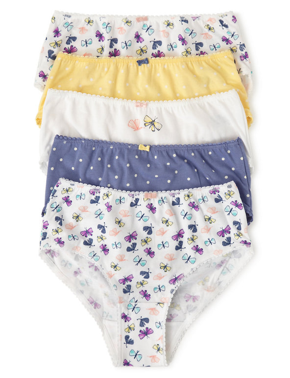 Pure Cotton Assorted Briefs (2-12 Years) Image 1 of 1