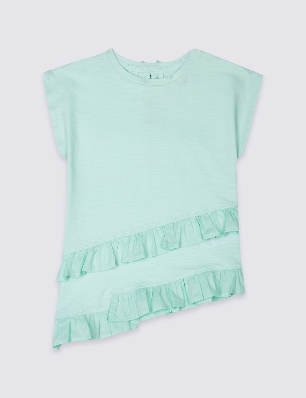Pure Cotton Asymmetric Top (3-16 Years) 1 of 3
