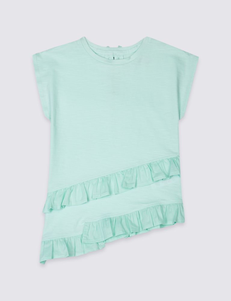 Pure Cotton Asymmetric Top (3-16 Years) 2 of 3