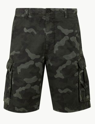 Pure Cotton Authentic Cargo Shorts Image 2 of 4