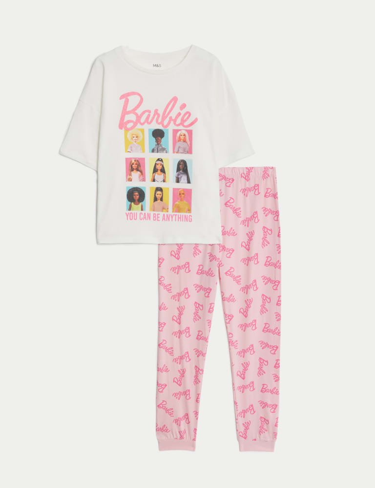 Pure Cotton Barbie™ Pyjamas (5-12 Yrs) 2 of 5