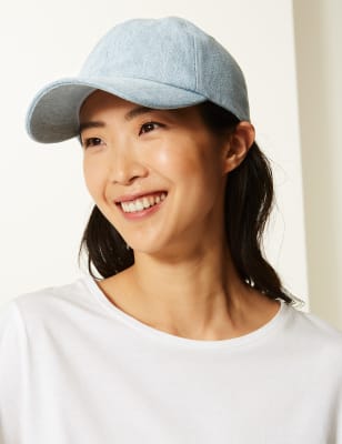 Pure Cotton Baseball Cap M&S Collection M&S
