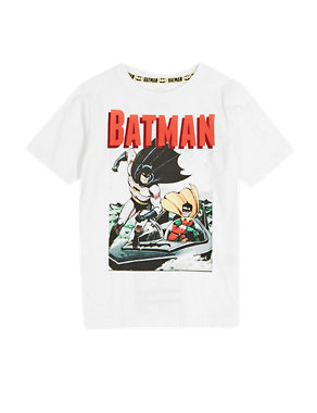 Pure Cotton Batman™ T-Shirt (2-8 Years) Image 2 of 3