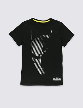 Pure Cotton Batman™ T-Shirt (7-16 Years) Image 2 of 3