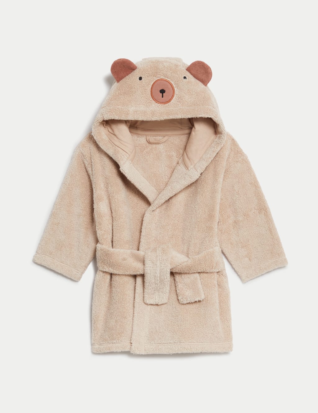 Pure Cotton Bear Bathrobe (7lbs-3 Yrs) 3 of 3