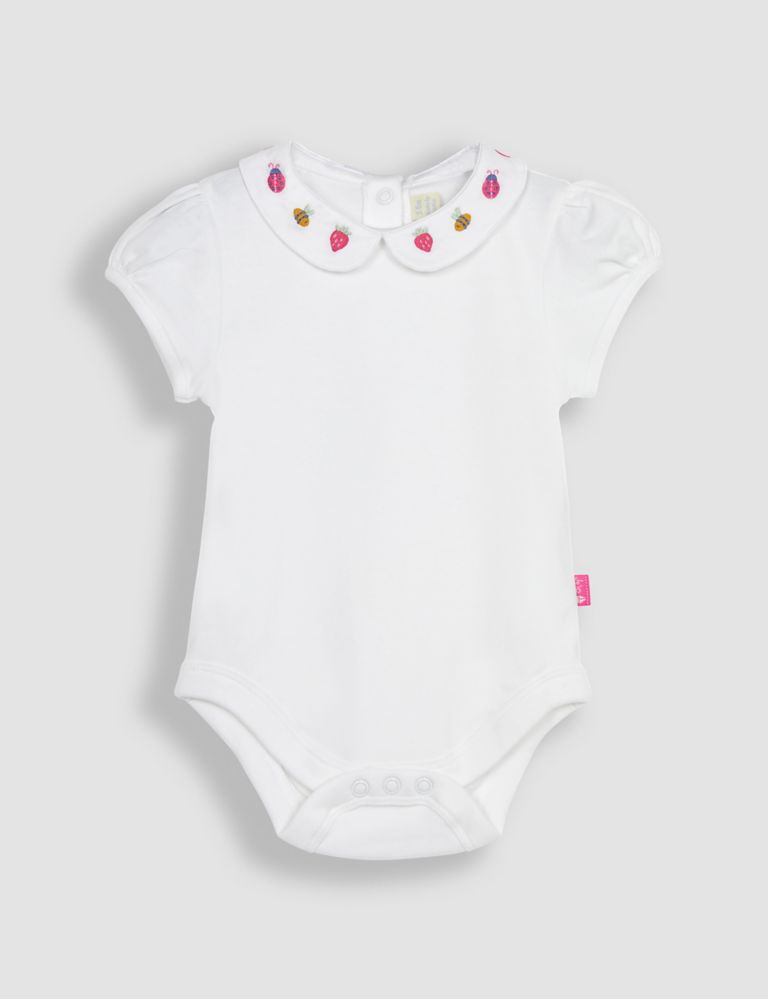 Pure Cotton Bee Bodysuit (0-3 Yrs) 1 of 1